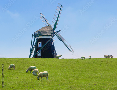 Fényképezés Windmill at Pellworm