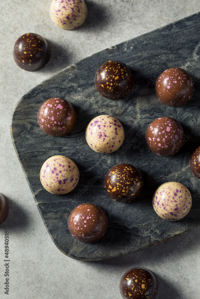 Homemade Dark Chocolate Truffles