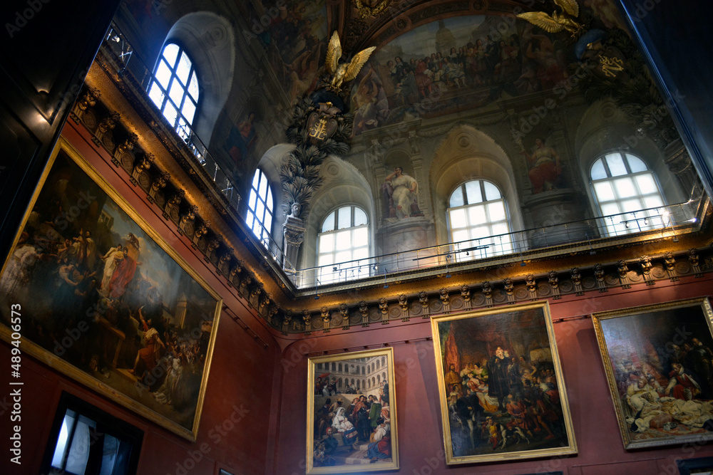 interior of church