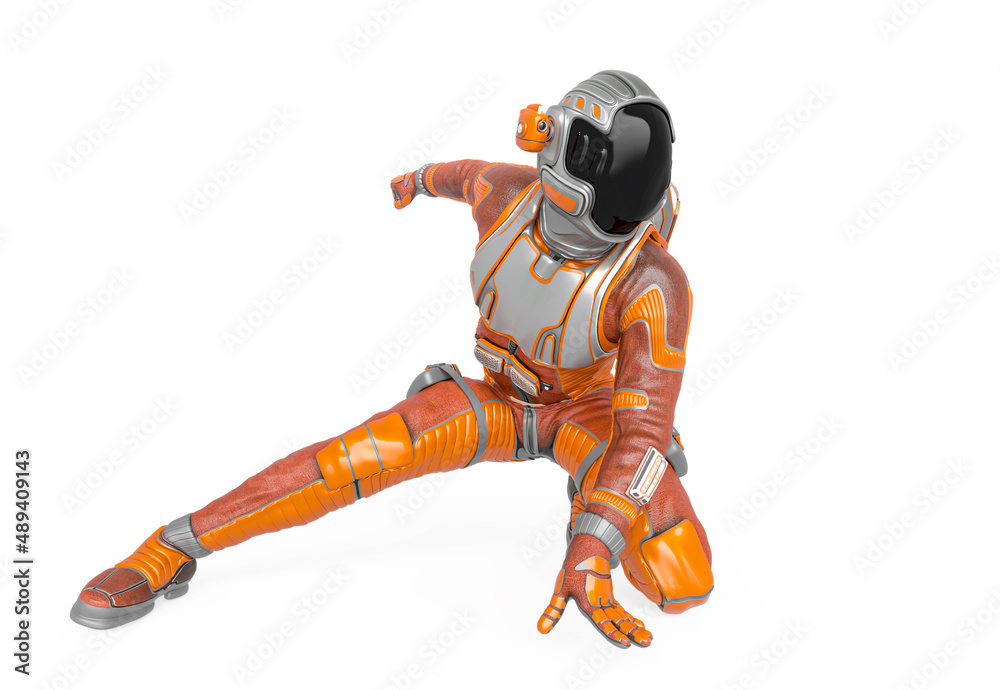 astronaut explorer is ready for some action astronaut explorer is ready for some action