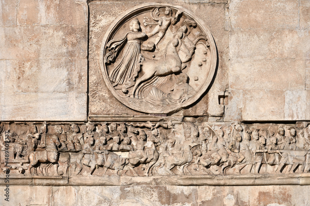 Detail from Constantine triumph arch Detail from Constantine triumph arch