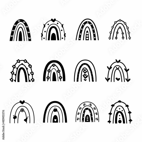 Hand drawn style. Vector illustration on a white isolated background