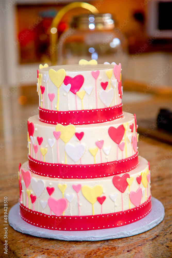 A Valentine’s Day Cake A Valentine’s Day Cake