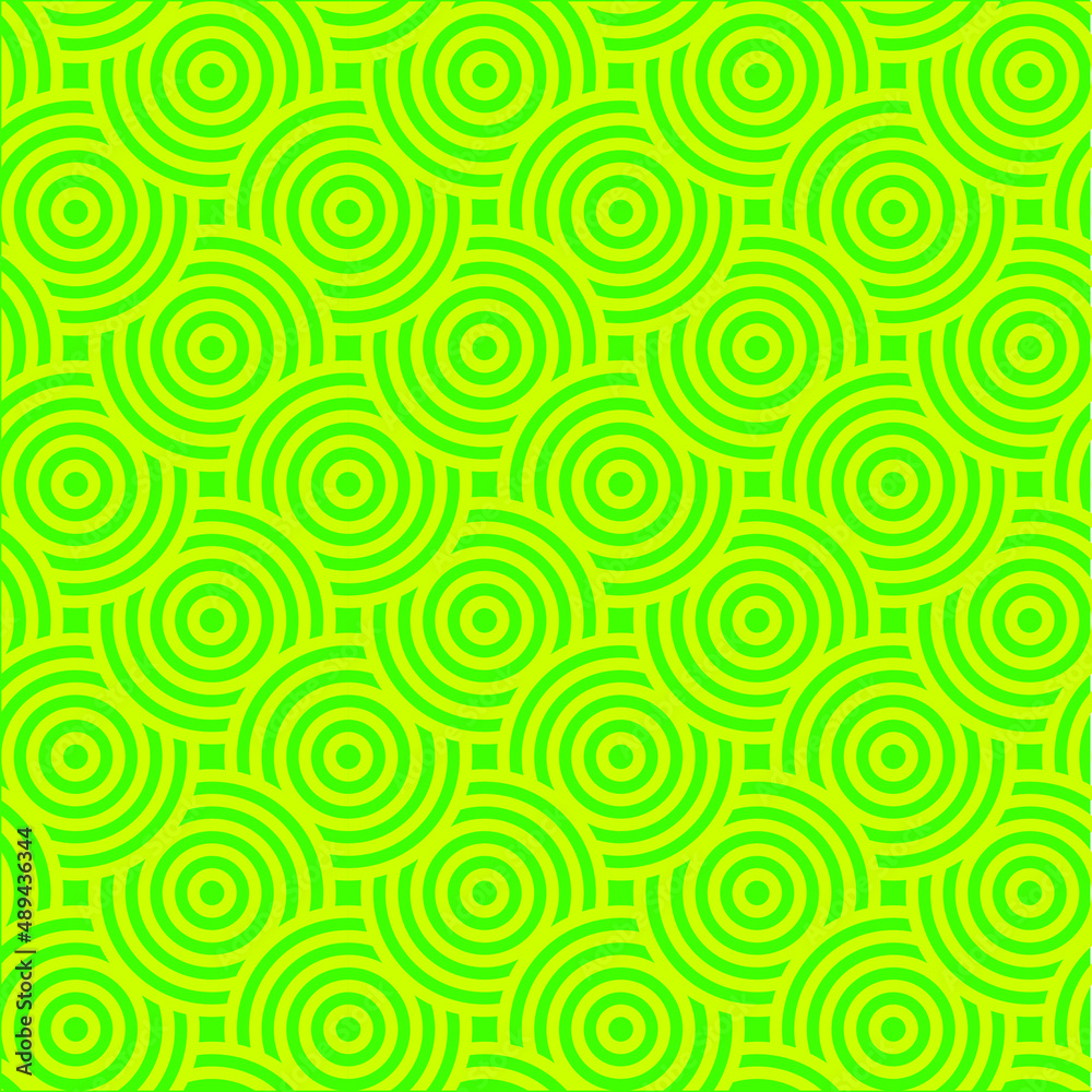 Green Circular Pattern Green Circular Pattern