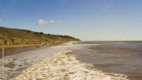 A collection of drone shots flights revealing incredible natural beach views of central California coastline, featuring vast ocean views, and the most serene atmosphere among the Santa Barbara county.