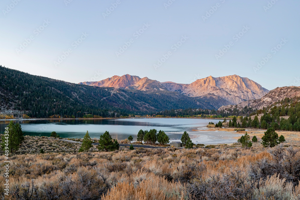 Morning view of the June Lake
