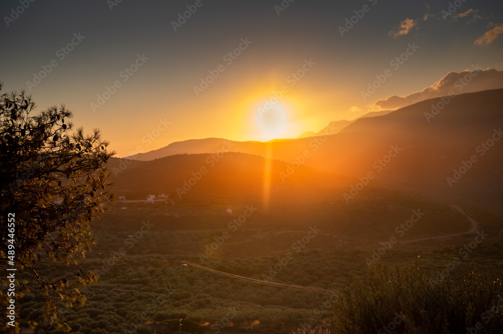 Obraz premium Sonnenuntergang