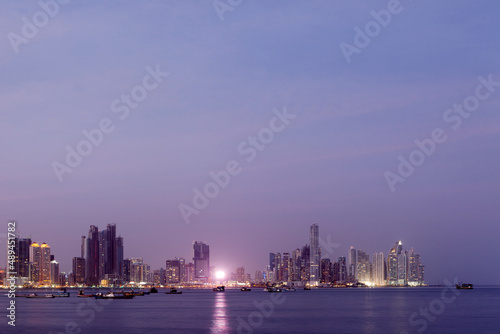 Panama City at Dusk © zxvisual
