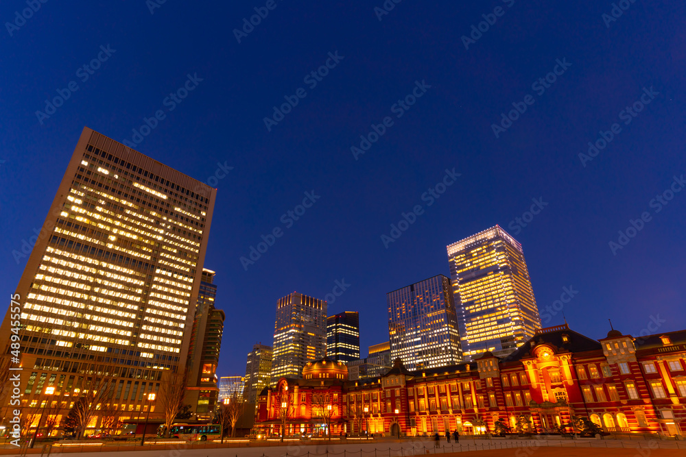 東京駅 夜景　2022