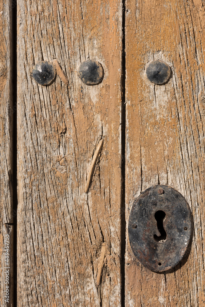 old wooden door old wooden door