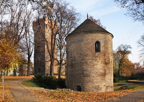 Piast tower and Rotunda - St. Nicholas Church in Cieszyn. Poland © Andrey Shevchenko