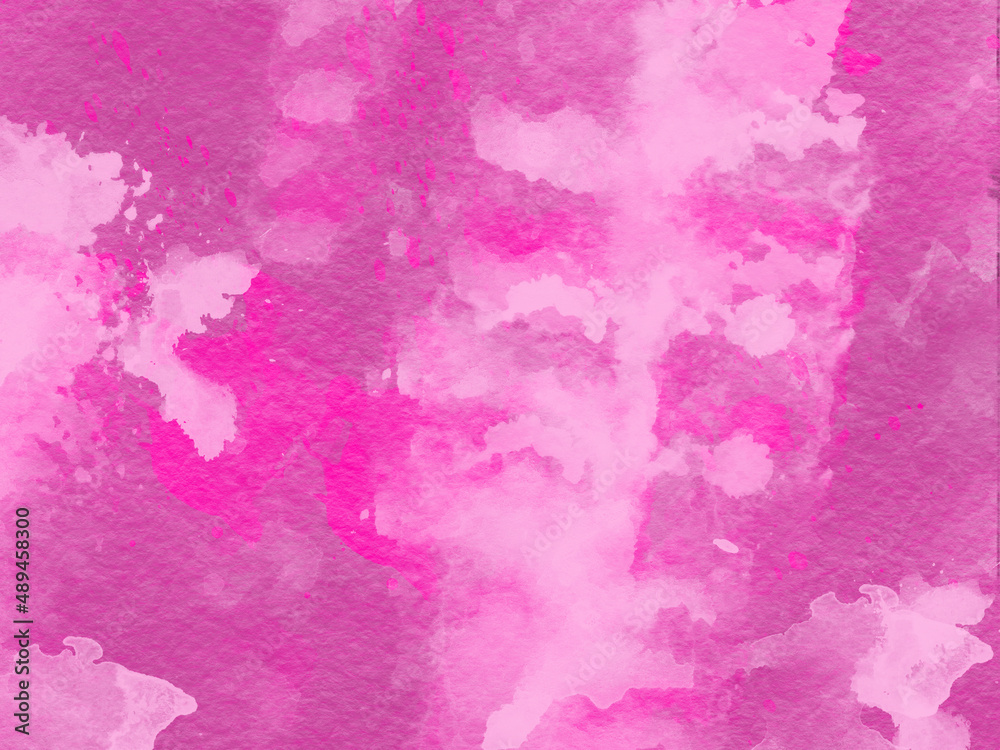 Pink and Purple Watercolor Pink and Purple Watercolor