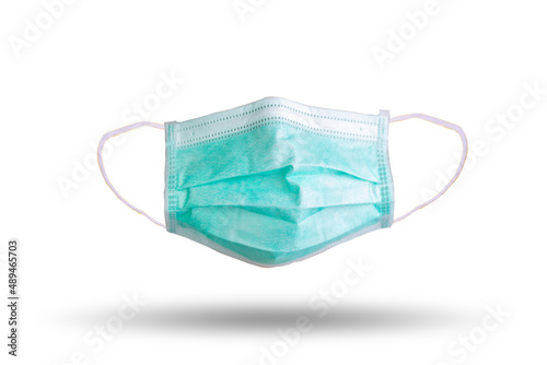 Doctor Medical mask isolated on white background, Corona protection, With clipping path
