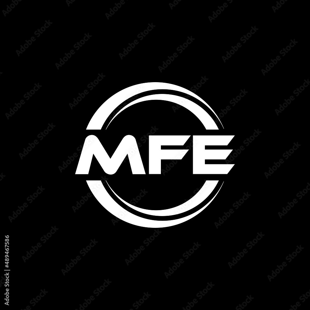MFE letter logo design with black background in illustrator, vector logo modern alphabet font overlap style. calligraphy designs for logo, Poster, Invitation, etc. MFE letter logo design with black background in illustrator, vector logo modern alphabet font overlap style. calligraphy designs for logo, Poster, Invitation, etc.