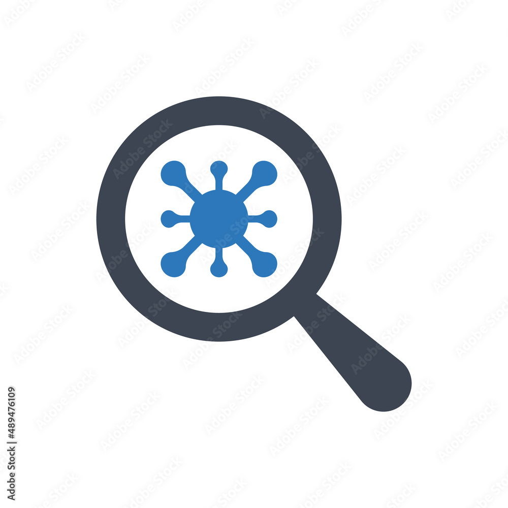 Search virus icon