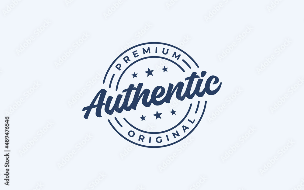 Quality guraranteed premium label design template. Authentic label Quality guraranteed premium label design template. Authentic label