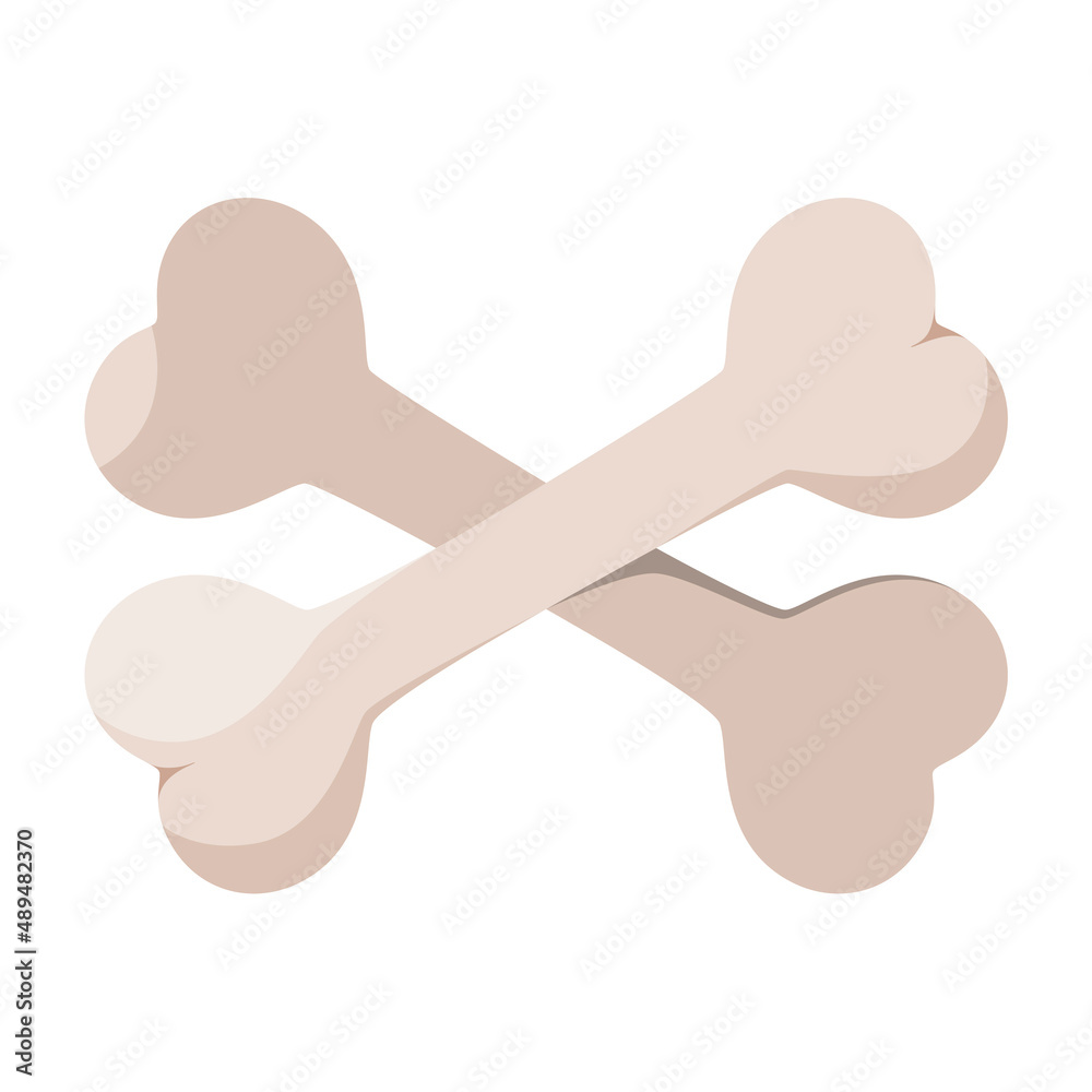 Bones on a white background. Cartoon design. Vector illustration.
Bones on a white background. Cartoon design. Vector illustration.