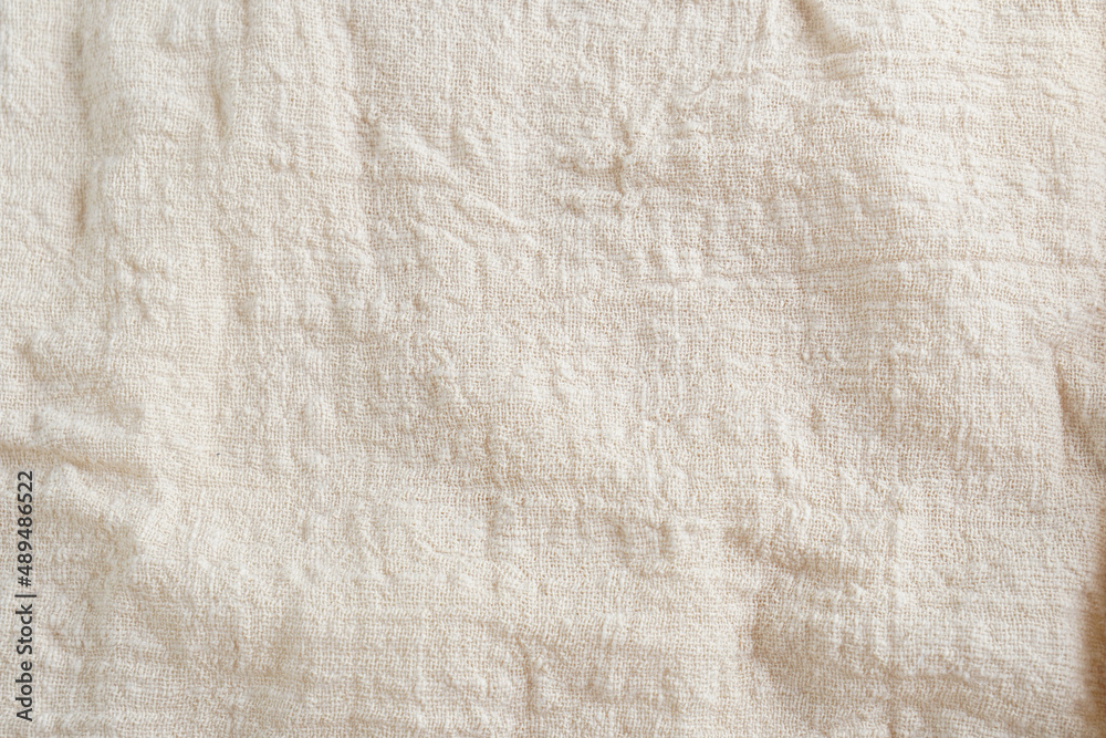 surface and texture of linen cloth, plain and minimal style. background for wallpaper, design, lettering, cards, blogs, banner or poster. beauty and nature concept.
