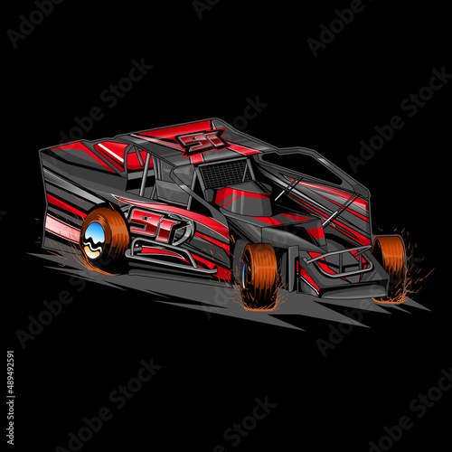 Dirt Car t-shirt, Midget Car, Dort car