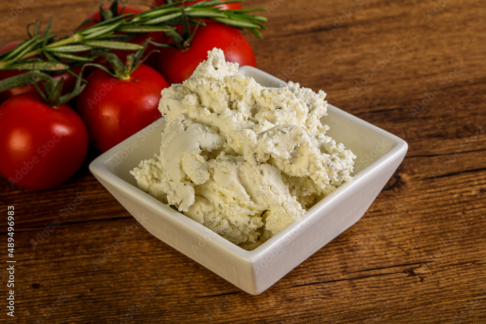 Soft cream cheese with herbs Soft cream cheese with herbs