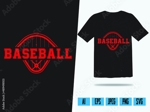Baseball T-shirt Design
