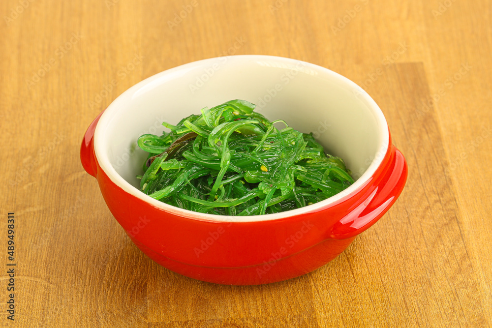 Japanese traditional seaweed salad Chukka Japanese traditional seaweed salad Chukka