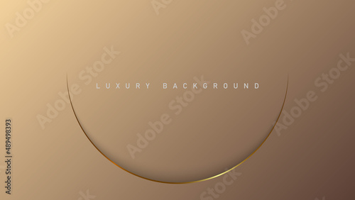 Wallpaper Mural Rose luxury background with gold elements, paper concept design Torontodigital.ca