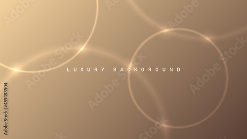 Rose luxury background with gold elements, light concept design