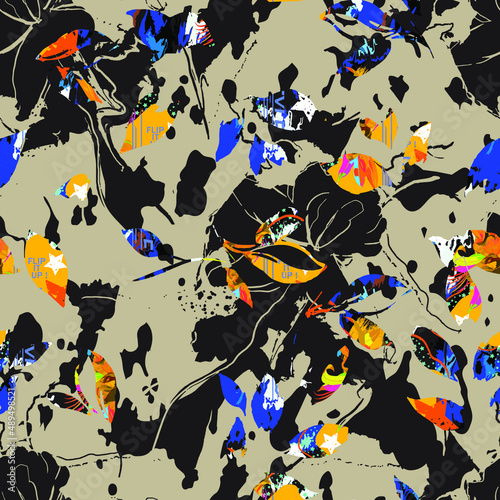 seamless abstract pattern. Textile pattern  geometric print pattern for textile design and fabrics. 