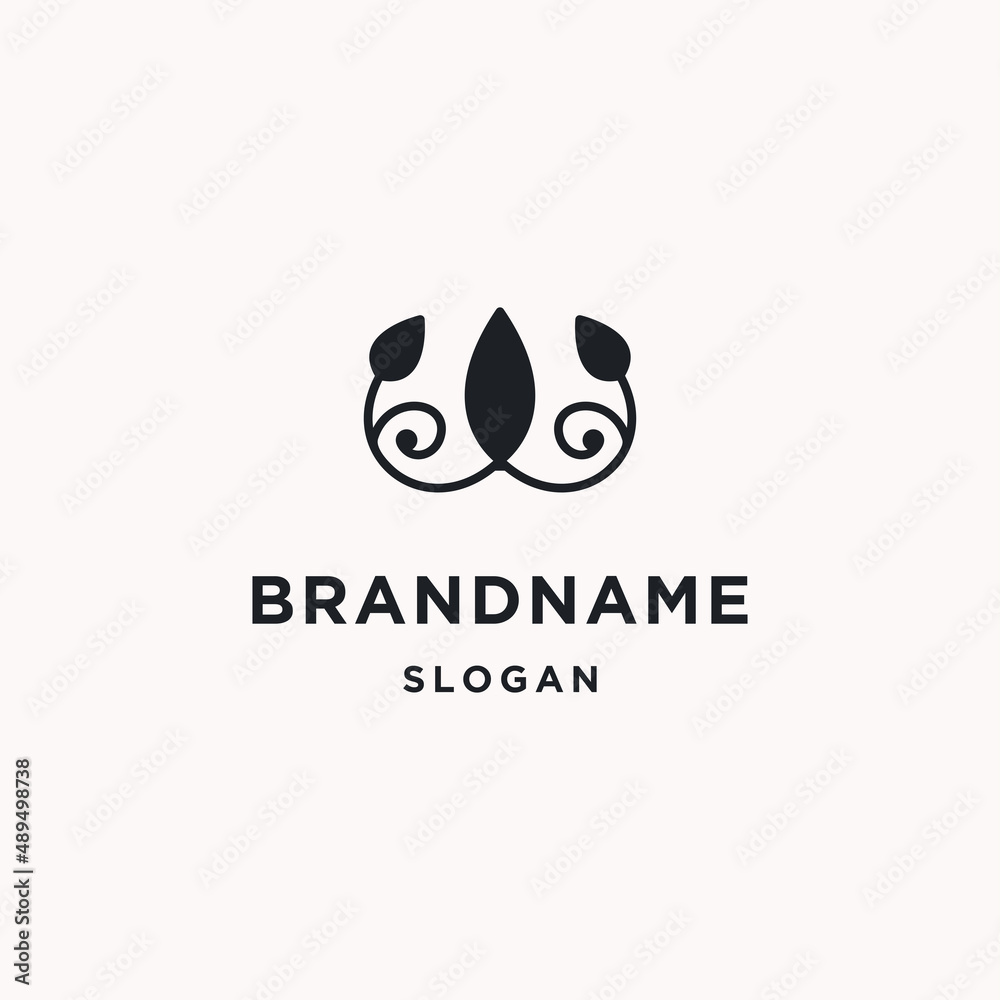 Letter w logo icon design template 