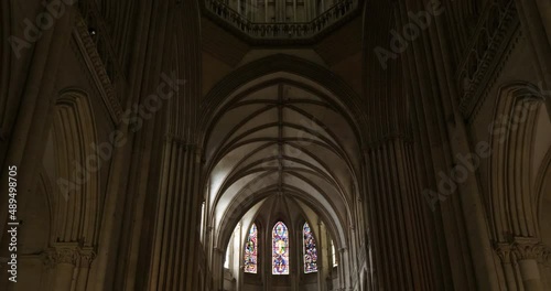 Cathedral Notre Dame, Coutances, Normandy, France photo