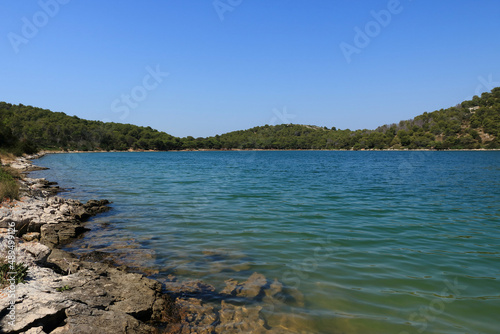 salt water lake  nature park Telascica  Dugi Otok  Croatia