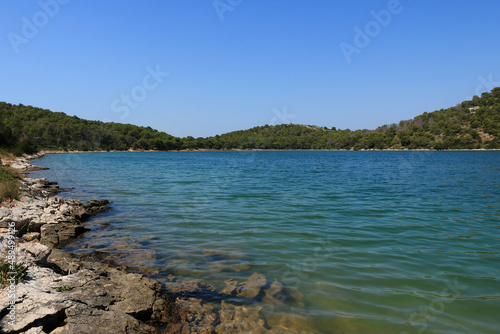 salt water lake, nature park Telascica, Dugi Otok, Croatia