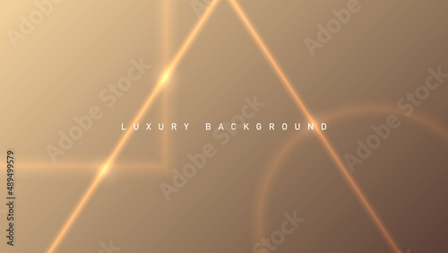 Gold luxury background with light elements