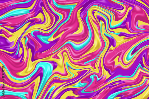 liquid abstract candy melt artistic and illustration with color pop rainbow for wallpaper and background decoration