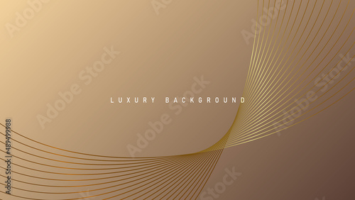 Geometric luxury background with gold elements