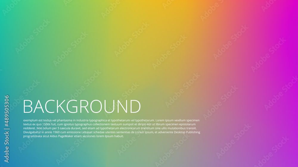 gradient background with combination of pink, yellow and green colour