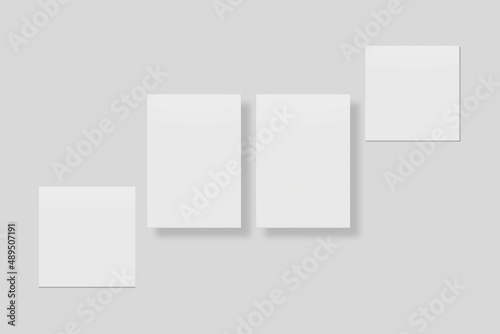 Wallpaper Mural Blank paper for mockup. 3D Render.	
 Torontodigital.ca