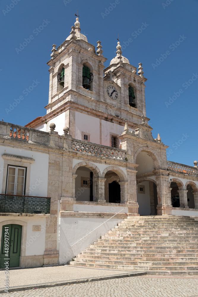 Nossa Senhora da Nazare Church, Sanctuary, Nazare, Portugal.