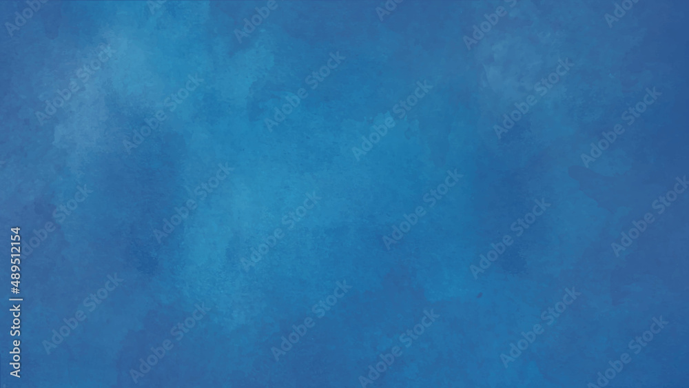 abstract blue background of elegant dark blue vintage grunge background texture black on border with light center blank for luxury brochure invitation ad or web template, vector illustrator