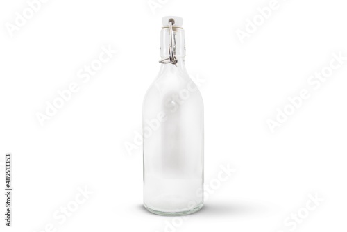 air tight, alcohol, antique, background, beer, beverage, blank, bottle, cap, clean, closed, cold, container, crystal, design, drink, empty, environment, equipment, fragile, glass, glassware, isolated,