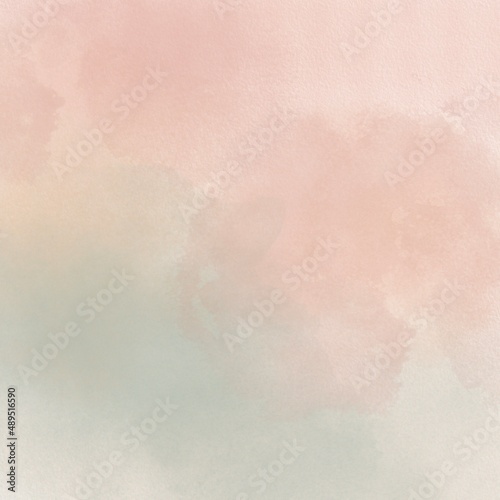Wallpaper Mural Soft Pink Watercolor Background Torontodigital.ca