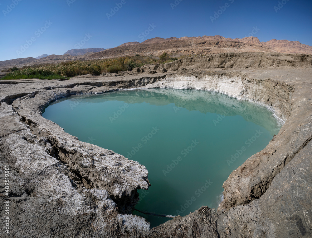 A Sinkhole near the Dead Sea