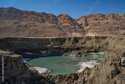 A Sinkhole near the Dead Sea