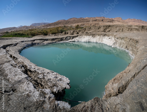 A Sinkhole near the Dead Sea