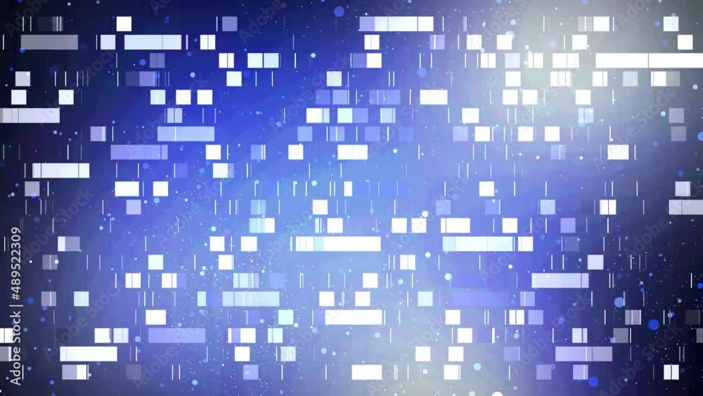 Abstract background with particles and lines in motion - Multipurpose background