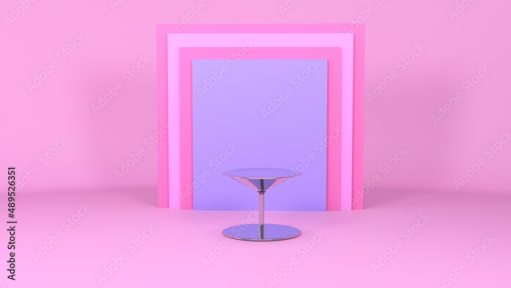 3D Render : Scene with 3D Abstract geometry shape background. podium platform mock up scene for display your product or object.
pink color theme 3D Render : Scene with 3D Abstract geometry shape background. podium platform mock up scene for display your product or object.
pink color theme