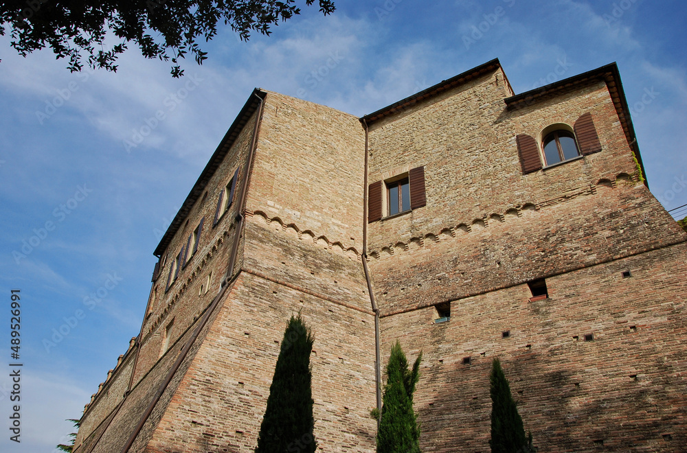La Rocca di Bertinoro in provincia di Forlì-Cesena in Emilia Romagna.