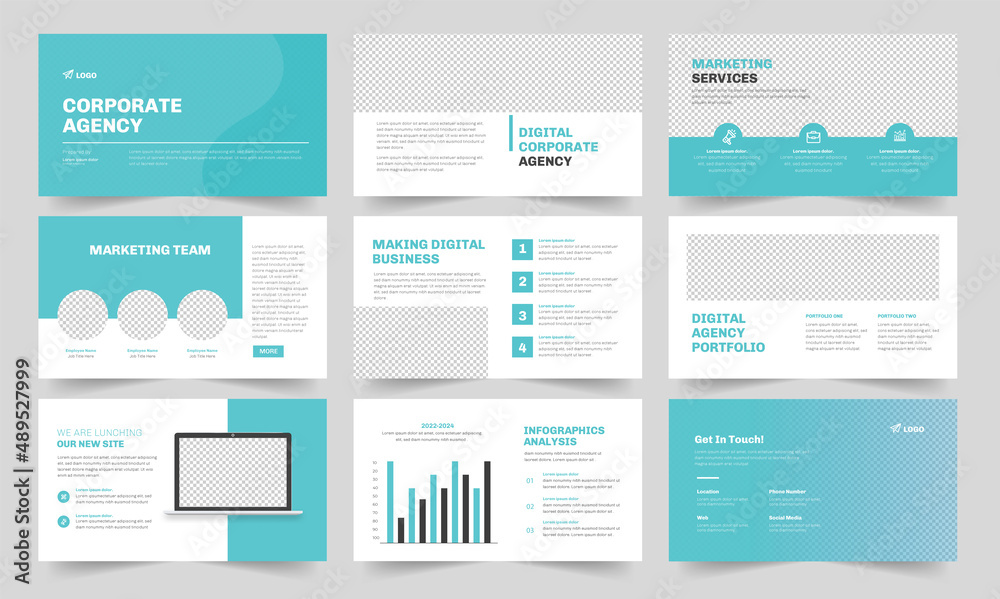 Corporate Business agency PowerPoint Template 