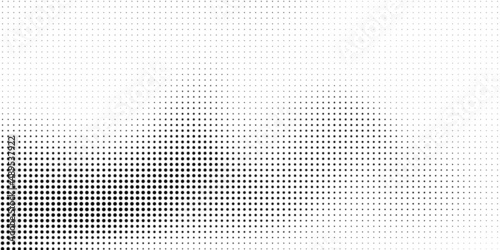 Wallpaper Mural Halftone dotted background. Black dots in modern style on a white background. Torontodigital.ca